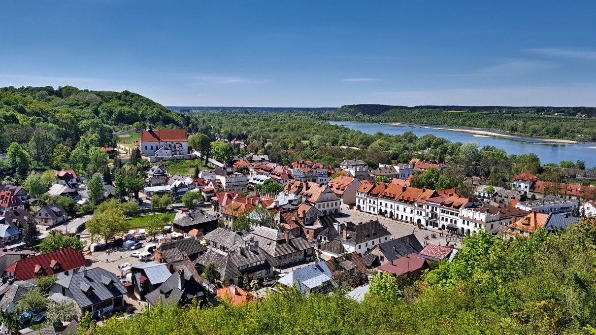 Kazimierz Dolny nad Wisłą.